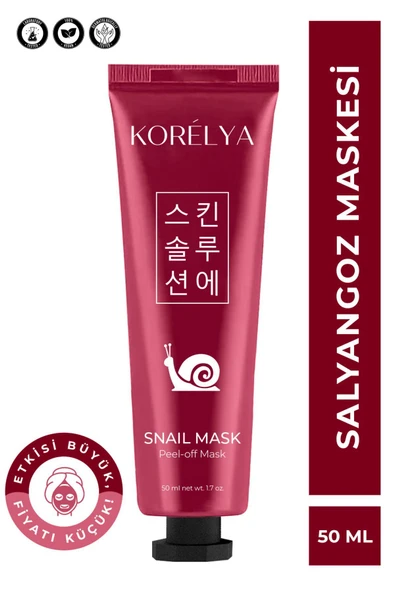 Soyulabilir Salyangoz Maskesi - Peelable Snail Mask 50 ml - 1