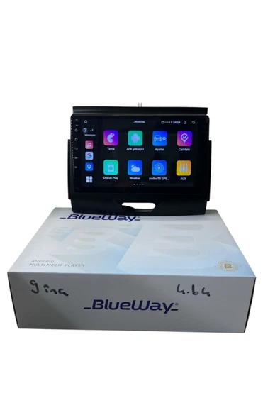 Ford Ranger 2015-2022 BLUEWAY 4-64 PROFESYONEL OEM MULTİMEDİA - Resim 4