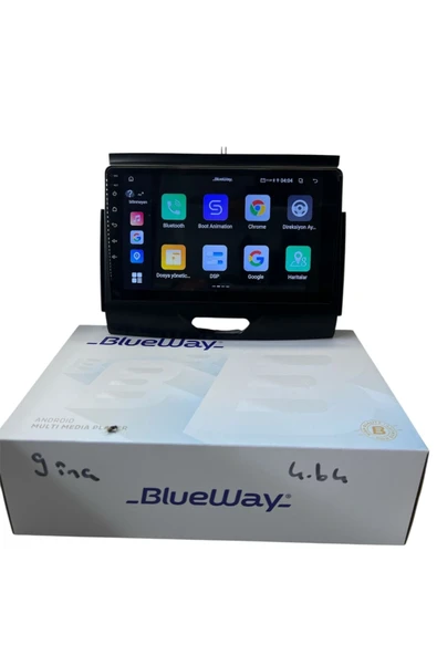 Ford Ranger 2015-2022 BLUEWAY 4-64 PROFESYONEL OEM MULTİMEDİA - Resim 2