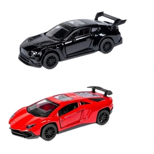 Nessiworld KM36201C-1-2-3-4 Vardem Çek Bırak Metal Araba  1:36 - Resim 4