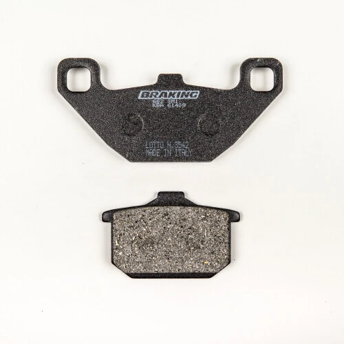 Braking 662Sm1 1987-2003 Kawasaki EL 250 Uyumlu Ön Fren Balatası Yarı Metalik Balata