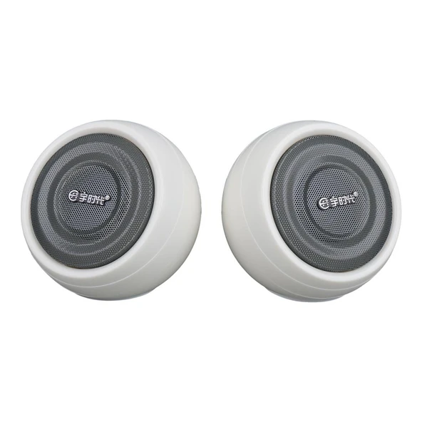 Ayt Magicvoice MV-24845 1+1 Usb Aux Oval Multımedia Ses Sistemi Pc Bilgisayar Hoparlörü Speaker Hoparlör - 2