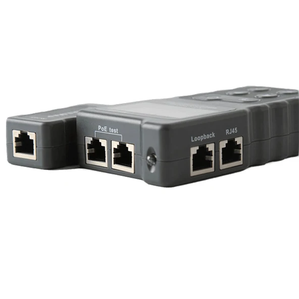 Ayt Noyafa NF-488 Digital Ağ Kablosu Ethernet Süreklilik Poe Test Cihazı İnternet Kablosu Ölçüm Aleti - 4