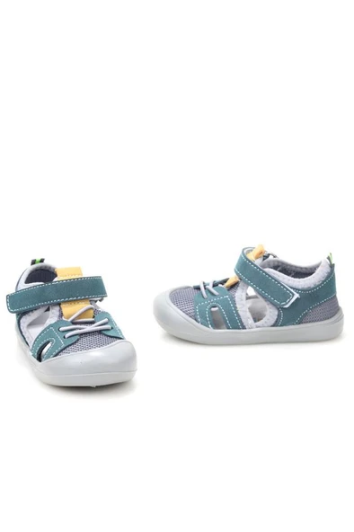 Papuçcity Arzen 03218 Ortopedik Erkek Çocuk Bebe İlk Adım Sandalet Ayakkabı - Resim 7