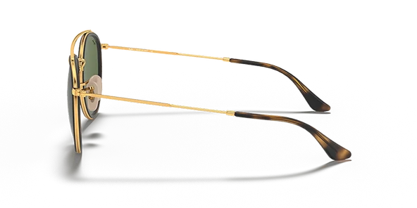Ray-Ban Round 3647N 001 Gold-Green Güneş Gözlüğü - 3