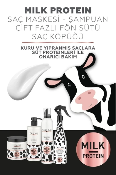 Ceylinn Yoğun Nemlendirme Milk Protein Şampuan 500 Ml..- - 4