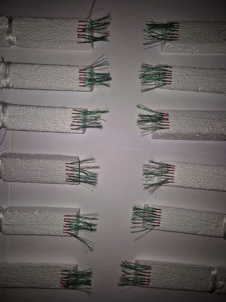 Eagenset Çapari, İstavrit Çaparisi, Ultraviyole Uv Neon Seçenekli 11 No Beyaz 7 İğneli, 3lü Paket - 6