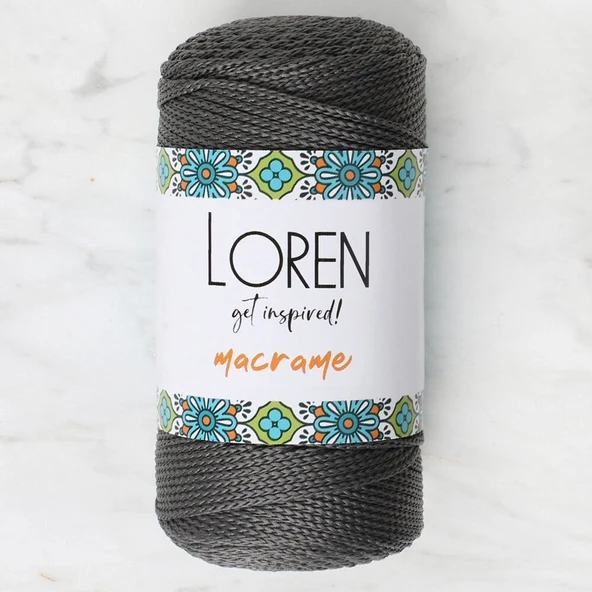 Loren Macrame Füme El Örgü İpi - RM 067 - 34341 ürün görseli 1