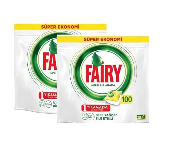 FAİRY TABLET 100 ADET 2'Lİ