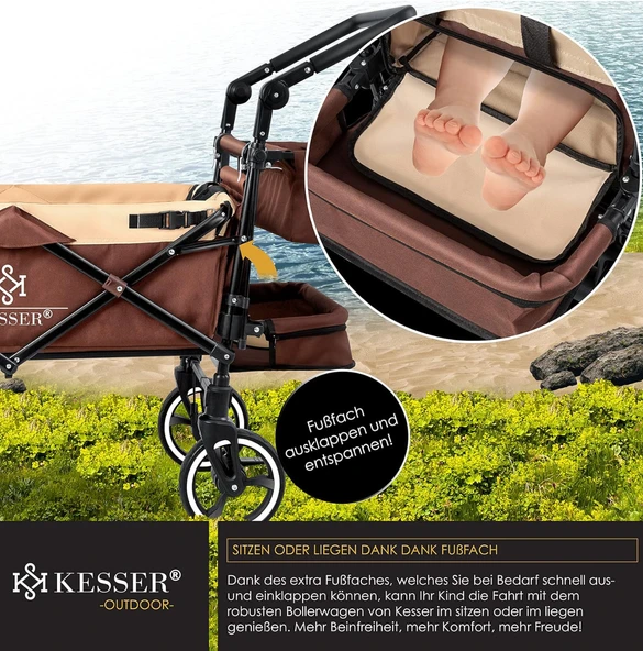 Vagon Bebek Arabası 80 Kg - 7