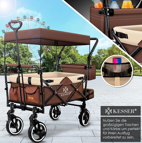 Vagon Bebek Arabası 80 Kg - 8