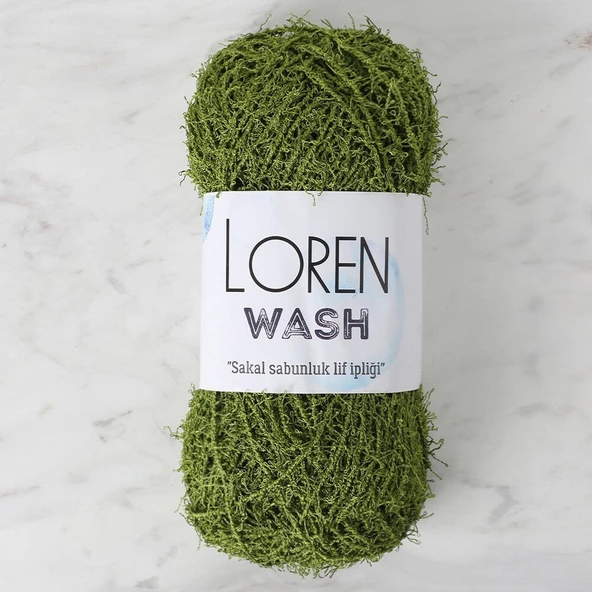 Loren Wash Yeşil El Örgü İpi - R142 - 34032 ürün görseli 1