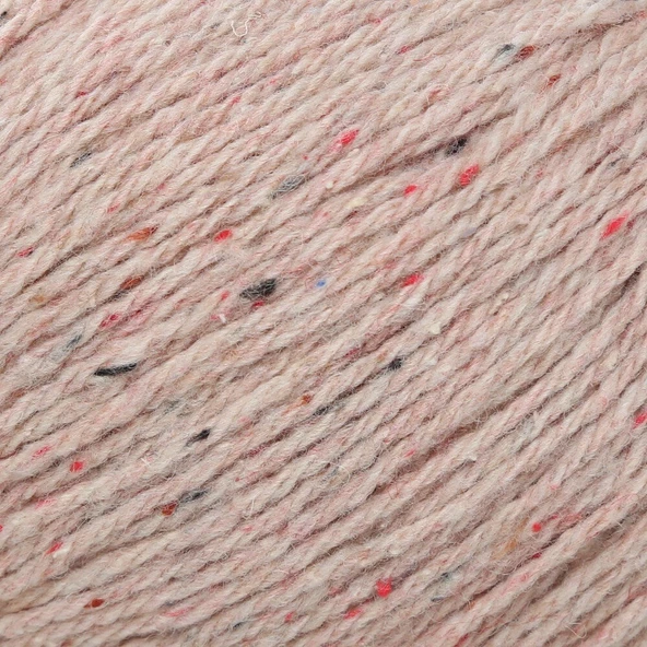 La Mia Re-Tweed Bej  Melanj El Örgü İpi - L022 - Resim 2