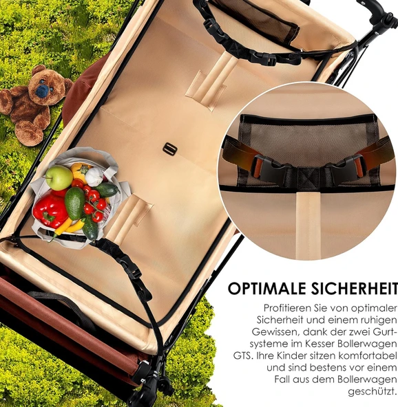 Vagon Bebek Arabası 80 Kg - 4