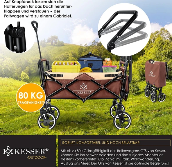 Vagon Bebek Arabası 80 Kg - 3