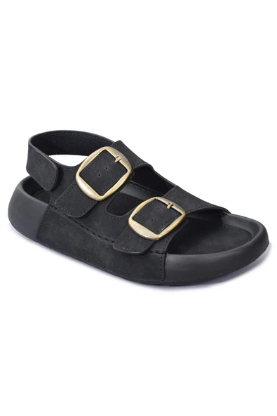 QRAMED Orthopedix Çitf Bantlı Tokalı Unisex Spor Sandalet QR25250 - 8