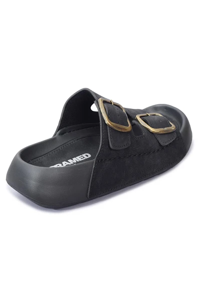 QRAMED Orthopedix Çitf Bantlı Tokalı Unisex Spor Terlik QR25150 - 11