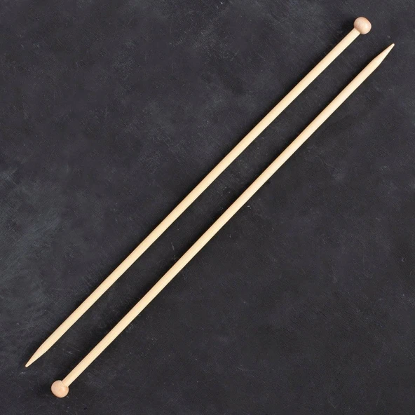 Addi Bambus 6mm 35cm Bambu Örgü Şişi - 500-7 - 2