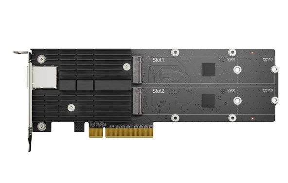 Synology E10M20-T1 10G Ethernet + M.2 SSD Kart - Resim 3