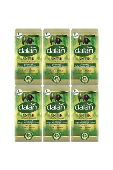 Dalan Antik Zeytinyağlı El Yapımı Doğal Sabun 6x900gr