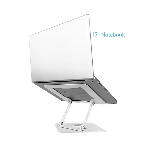 FRISBY FNC-5125ST TAŞINABİLİR KATLANIR ALÜMİNYUM NOTEBOOK STANDI 10-17" - Resim 5