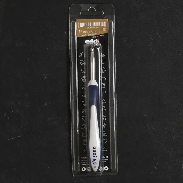 Addi Swing Maxi 6 Mm 17 Cm Lacivert Ergonomik Yün ürün görseli 1