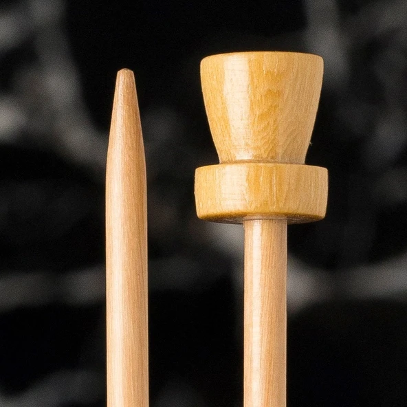 La Mia Whitewood 3.5 mm 36 cm Ahşap Örgü Şişi - 2