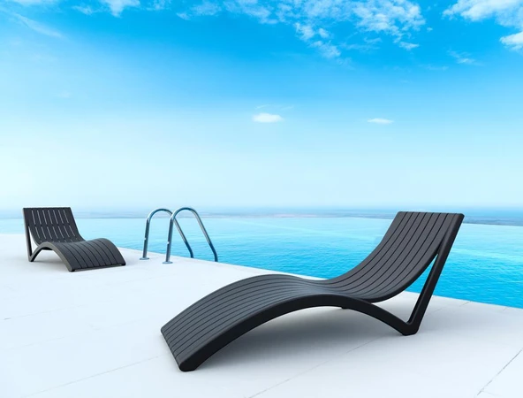 Omnipazar TRK-087 Siesta Lüks Ergonomik Slim Tasarım Şezlong - 5