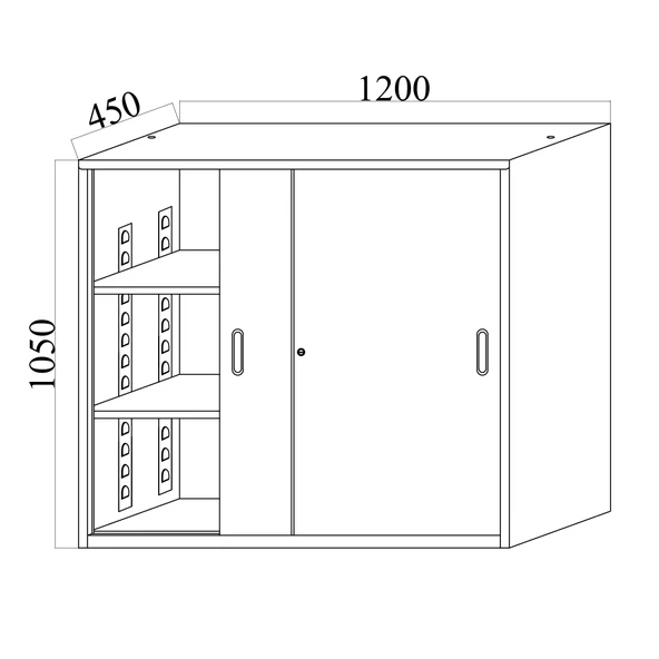Metal Sürme Kapılı Dolap Evrak Dolabı Ofis Dolapları Arşiv , Garaj , Bahçe , Kiler , Balkon - 7