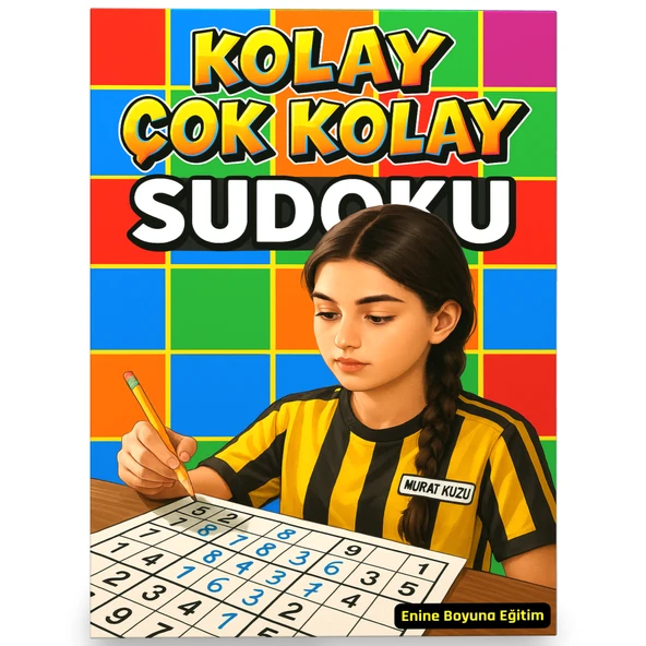 Çok Kolay  Kolay Sudoku Kitabı 320 Sudoku Cevaplarıyla ürün görseli 1