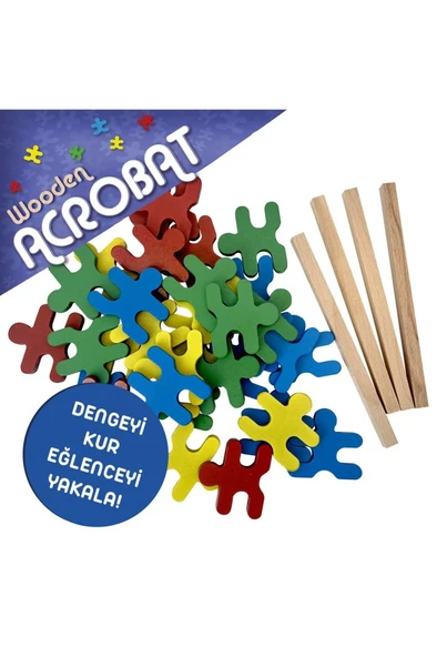 Redka Wooden Acrobat RD5684 - Resim 3