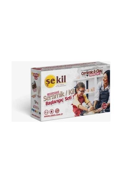 Şekil Seramik Kil Başlangıç Seti