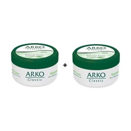 Arko Nem, Classic, Naturel El ve Vücut Bakım Kremi - 250 ml X 2 Adet