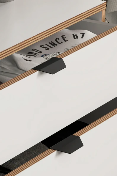 SARMOBİ Arden 2 Çekmeceli Komodin - 7