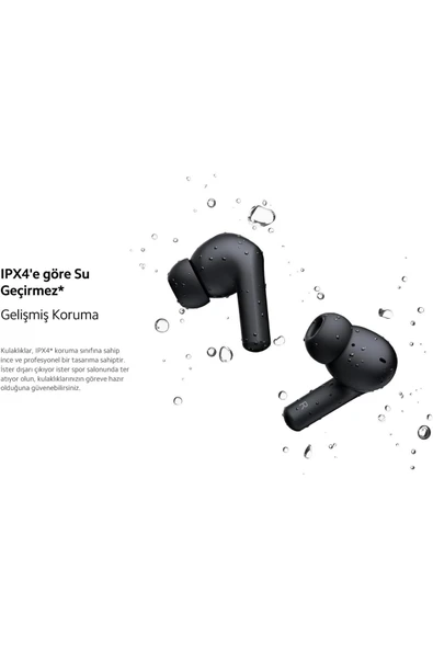 Xiaomi Redmi Buds 4 Active TWS Siyah Kulak İçi Bluetooth Kulaklık - 10