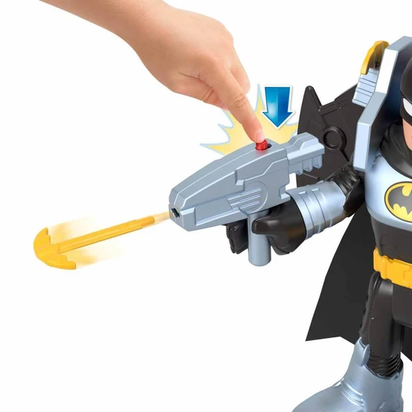 Fisher Price Imaginext DC Super Friends Batglider ve Batman HVY12 - 5