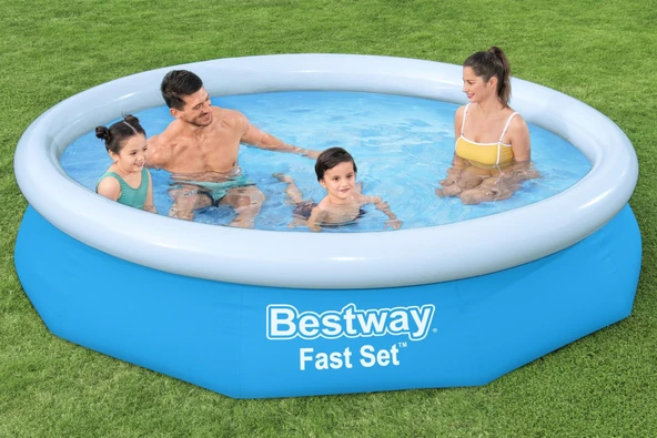 Bestway® 57458 Fast Set™ Çember Şişme Havuz Seti 3.05 m x 66 cm - 2