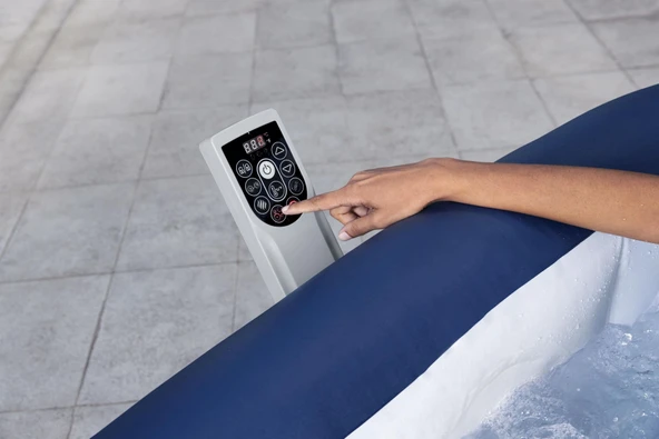 Lay-Z-Spa® Hawaii Smart AirJet™ 6001H Enerji Tasarruflu Şişme Spa Havuzu, Mobil Uygulama Kontrollü, 4-6 kişilik - 4