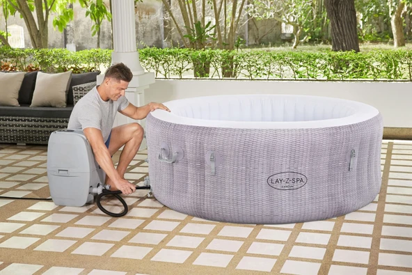 Lay-Z-Spa® 60003 Cancun Signature AirJet™ Şişme Spa Havuzu, 2-4 kişilik - 3