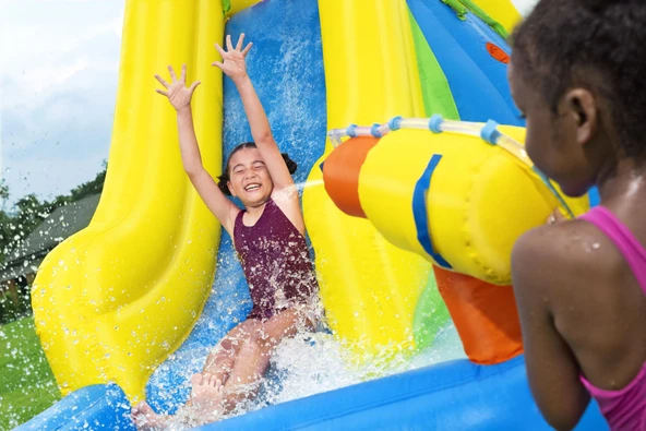 H2OGO!® Mount Splashblast™ 53478 Çocuklar İçin Mega Şişme Su Parkı 2.67 m - 3