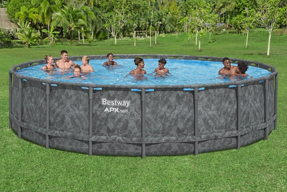 Bestway® APX 365™ 561KE Çember Prefabrik Havuz Seti 6,10 m x 1,32 m - 2