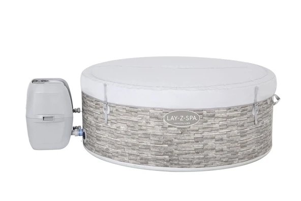 Lay-Z-Spa® 60027 Vancouver AirJet Plus™ Şişme Spa Havuzu, Mobil Uygulama Kontrollü, 3-5 kişilik - 3