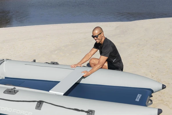 Hydro Force® Beacon Elite™ 65185 5-Kişilik Spor Model Şişme Bot Set 3.35 m - 4