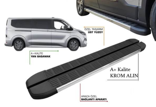 CUSTOM UZUN ŞASE YAN BASAMAK S LİNE 2025 2026 2027 ürün görseli 1
