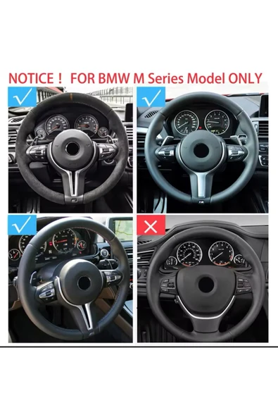 YıldızTuning Bmw 6 Serisi M Direksiyon Sağ Sol Tuş Scroll  FO6 F12 2013-2016 - 4