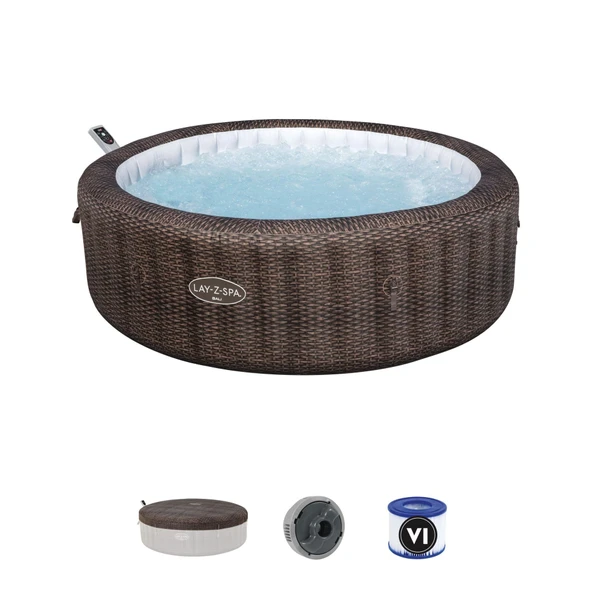 Lay-Z-Spa® Bali Smart AirJet™ 6001P Enerji Tasarruflu Şişme Spa Havuzu, Mobil Uygulama Kontrollü, 5-7 kişilik ürün görseli