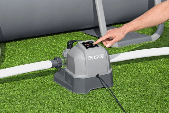 Flowclear™ 58678 Hydrogenic™ 6 G/H Tuzlu Su Havuz Klorlama Sistemi - 2