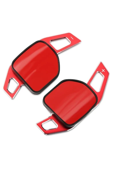 YıldızTuning Audi A1 F1 Paddle Shifter Kırmızı Renk Küçük Boy 2011-2017