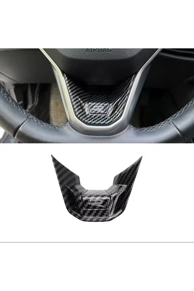 YıldızTuning VW ID6 Direksiyon R Logo Karbon