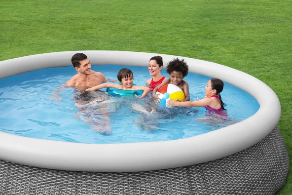 Bestway® Fast Set™ 57443 Çember Şişme Havuz 3.66 m x 76 cm - 2